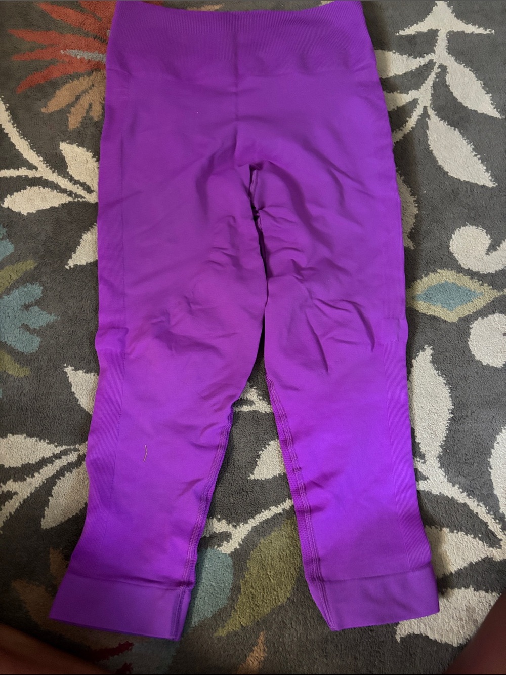 Women’s Purple Active Capri Leggings